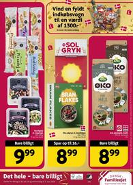 Løvbjerg tilbudsavis uge 44 Side 32: Arla økologisk mælk €8,99, Færdigdej el. toppings €9,99