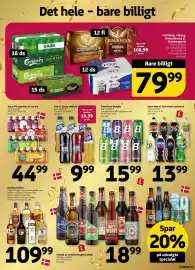 Løvbjerg tilbudsavis uge 44 Side 23: Thisted el. Svaneke Bryghus juleøl €18,99, Aqua d'Or ice tea €44,99