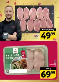 Løvbjerg tilbudsavis uge 44 Side 6: Rose kyllingebrystfilet €69,99, Lovbjerg svinekoteletter €49,99