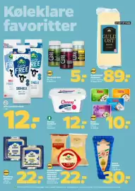 Netto tilbudsavis uge 44 Side 19: Cheasy hytteost €12,00, Arla flødehavarti €22,00