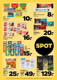 Netto tilbudsavis uge 44 Side 24: Hansens økologisk isbæger €49,00, Fazermint eller Dumle bar €8,00