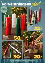 Netto tilbudsavis uge 44 Side 39: Spot Kalenderlys €30,00, Spot snoede eller rillede lys €25,00