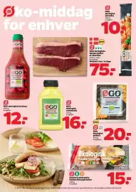 Netto tilbudsavis uge 44 Side 7: ØGO økologisk grillost €20,00, Kohberg økologiske fuldkornsburgerboller €15,00