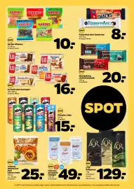 Netto tilbudsavis uge 44 Side 24: Hansens økologisk isbæger €49,00, Fazermint eller Dumle bar €8,00