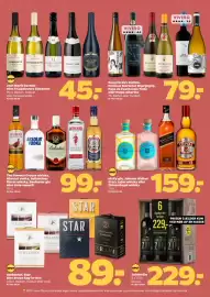 Netto tilbudsavis uge 44 Side 26: Malfy gin, Johnnie Walker Black Label whisky eller Chivas Regal whisky €159,00