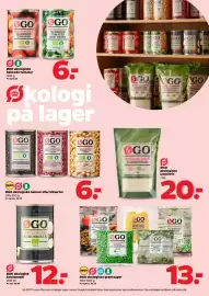 Netto tilbudsavis uge 44 Side 9: ØGO økologiske grøntsager €13,00, ØGO økologisk kokosmælk €12,00