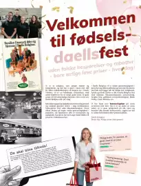 Daells Bolighus tilbudsavis Side 2: oler Familien Danmark føler sig hjemme i Daells Bolighus. 8 Velkommen til fødsels-