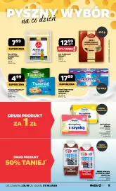 Netto gazetka Strona 9: Napój jogurtowy owoce leśne Actimel 12-pak €17,99, Twaróg kostka Piątnica €4,99