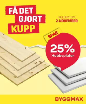 Byggmax (gyldig til 3-11)