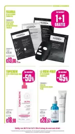 Medi Market folder Pagina 2: Filorga hyalu-filler flash mask €13,00, Topicrem ultra hydraterende melk €18,98