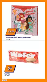 Action folder week 44 Pagina 31: Disney Princess adventskalender €11,95, Wafels €0,89