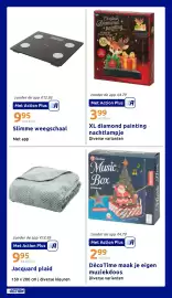Action folder week 44 Pagina 6: DécoTime maak je eigen muziekdoos €2,99, Xl diamond painting nachtlampje €3,99