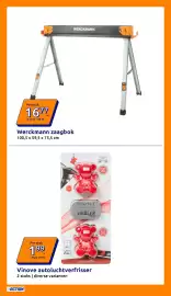 Action folder week 44 Pagina 9: Werckmann zaagbok €16,77, Vinove autoluchtverfrisser €1,99
