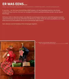 Horta folder Pagina 3: ER WAS EENS... Dickens-stijl | Betoverende kerst | Brieven aan de Kerstman | Landelijke klassiekers |