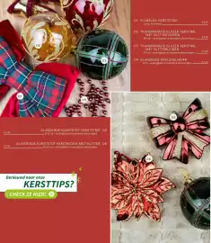 Horta folder Pagina 4: €1,65 €1,95 01 02 04 03 DO GLANZENDE KUNSTSTOF KERSTSTRIK 05 Ø 12 cm - verkrijgbaar in meerdere