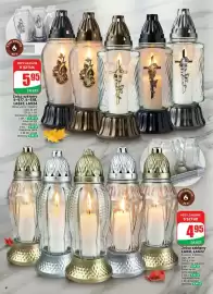 Dino gazetka Strona 4: Znicz szklany LA621 €4,95, Znicz szklany S-977 €5,95
