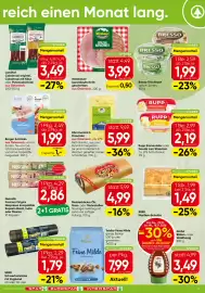 Spar Flugblatt woche 44 Seite 13: Kärntnermilch Drautaler €5,99, Wiesbauer Spezialaufschnitt €3,99