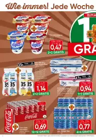 Spar Flugblatt woche 44 Seite 2: Puntigamer das „bierige“ Bier €0,77, Coca-Cola Limonaden €0,69