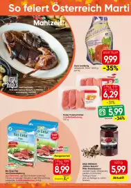 Spar Flugblatt woche 44 Seite 6: SPAR PREMIUM Wild-Preiselbeeren €5,99, Bio-Ente Filet Natur pur €8,99