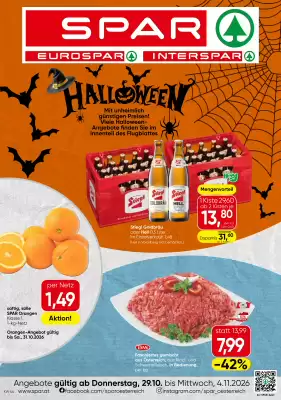 Spar Flugblatt
