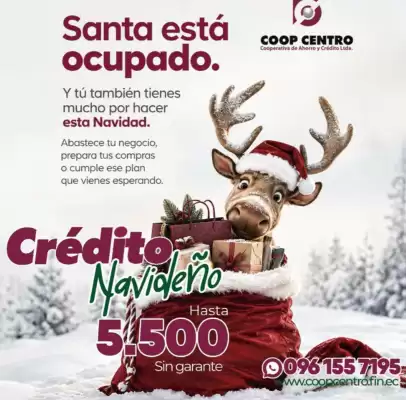 Credicentro (válido hasta 2-01)