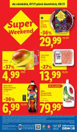 Catalog Lidl săptămâna 45 Pagină 86: Chef Select tort cu fructe de pădure €29,99, Pepsi twist €6,99