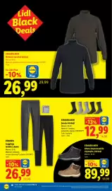 Catalog Lidl săptămâna 45 Pagină 16: Esmara Leggings termici, damă €26,99, Lidl Esmara Men Helancă termică bărbați €26,99