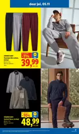 Catalog Lidl săptămâna 45 Pagină 17: Esmara men jacheta fleece, bărbați €48,99