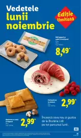 Catalog Lidl săptămâna 45 Pagină 25: Croissant roz cu zmeură €2,99