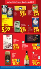 Catalog Lidl săptămâna 45 Pagină 27: J.D. GROSS trufe cu ciocolată fulgi de ciocolată €10,99