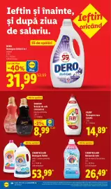 Catalog Lidl săptămâna 45 Pagină 30: Doussy balsam de rufe concentrat €8,99, Fairy detergent vase lămâie €14,89