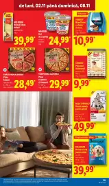 Catalog Lidl săptămâna 45 Pagină 39: Trattoria Alfredo Pizza cu șuncă și ciuperci €29,99