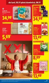 Catalog Lidl săptămâna 45 Pagină 45: Tastino biscuiti petit beurre €5,69, Sondey biscuit assortment €13,49