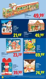 Catalog Lidl săptămâna 45 Pagină 50: Kinder Calendar Advent €49,99, Kinder Calendar de Crăciun cu ciocolată €49,99