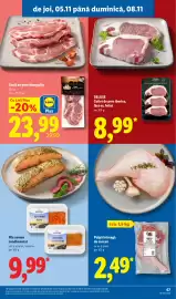 Catalog Lidl săptămâna 45 Pagină 67: Dayseaday file de somon €9,99, Deluxe cotlet de porc iberico €8,99