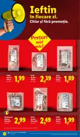 Catalog Lidl săptămâna 45 Pagină 68: Fleică de porc, fără șorici €2,49, Cotlet de porc, fără os €1,99