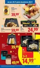 Catalog Lidl săptămâna 45 Pagină 75: Deluxe Panettone cu cremă de fistic €59,99, Deluxe Pandoro cu cremă de lămâie €39,99