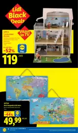 Catalog Lidl săptămâna 45 Pagină 8: Lupilu Harta magnetica din lemn €49,99, Lupilu casa de papusi din lemn €119,00