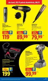 Catalog Lidl săptămâna 45 Pagină 9: Parkside mașină de găurit cu impact €99,99