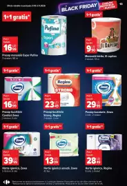 Catalog Carrefour săptămâna 44 Pagină 13: Regina prosop bucătărie strong €23,49, Prosop bucatarie, Zewa €29,99