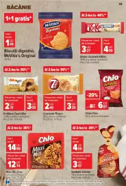 Catalog Carrefour săptămâna 44 Pagină 33: Chio maxi mix €12,74, McVitie's biscuiti digestivi €1,49