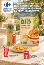 Catalog Carrefour Pagină 1: ALEGEM TOT CE-I MAI BUN PENTRU UN STIL Carrefour DE VIAȚĂ MAI SĂNĂTOS, OFERTĂ VALABILĂ ÎN