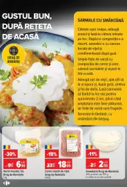 Catalog Carrefour Pagină 15: Drag de România carne tocată de vițel €18,99, Drag de România varză murată €6,99
