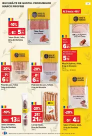 Catalog Carrefour Pagină 16: Drag de românia pastramă de porc €6,49, Cârnați Radic €21,89