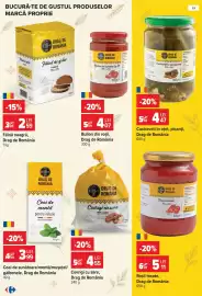 Catalog Carrefour Pagină 18: Ceai de mentă pentru infuzie €3,99, Drag de România covrigi cu sare €4,55