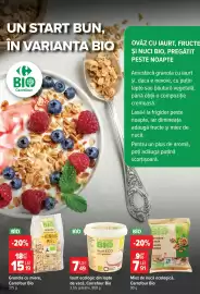 Catalog Carrefour Pagină 28: Carrefour Bio laurt ecologic €7,49, Carrefour Bio Granola €15,19