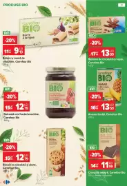 Catalog Carrefour Pagină 32: Carrefour Bio dulceata mix fructe/smochine €12,79, Carrefour Bio biscuiti €12,79