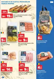 Catalog Carrefour Pagină 6: Carrefour la Piață cartofi pentru prăjit €8,49, Carrefour la Piață mici muntenești €9,99