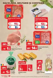 Catalog Carrefour Market săptămâna 44 Pagină 12: Comtim carne tocată de porc €14,99, Pulpă de porc fără os €1,39