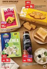 Catalog Carrefour Market săptămâna 44 Pagină 17: Carrefour Classic Cașcaval fără lactoză, feliat €11,99